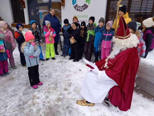 Besuch vom Nikolaus